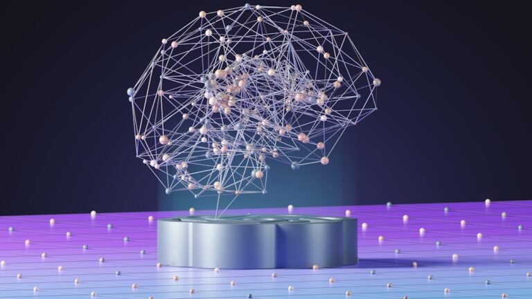 Rede digital de dados, imagem ilustrativa para notícia sobre indexação da web para agentes de inteligência artificial