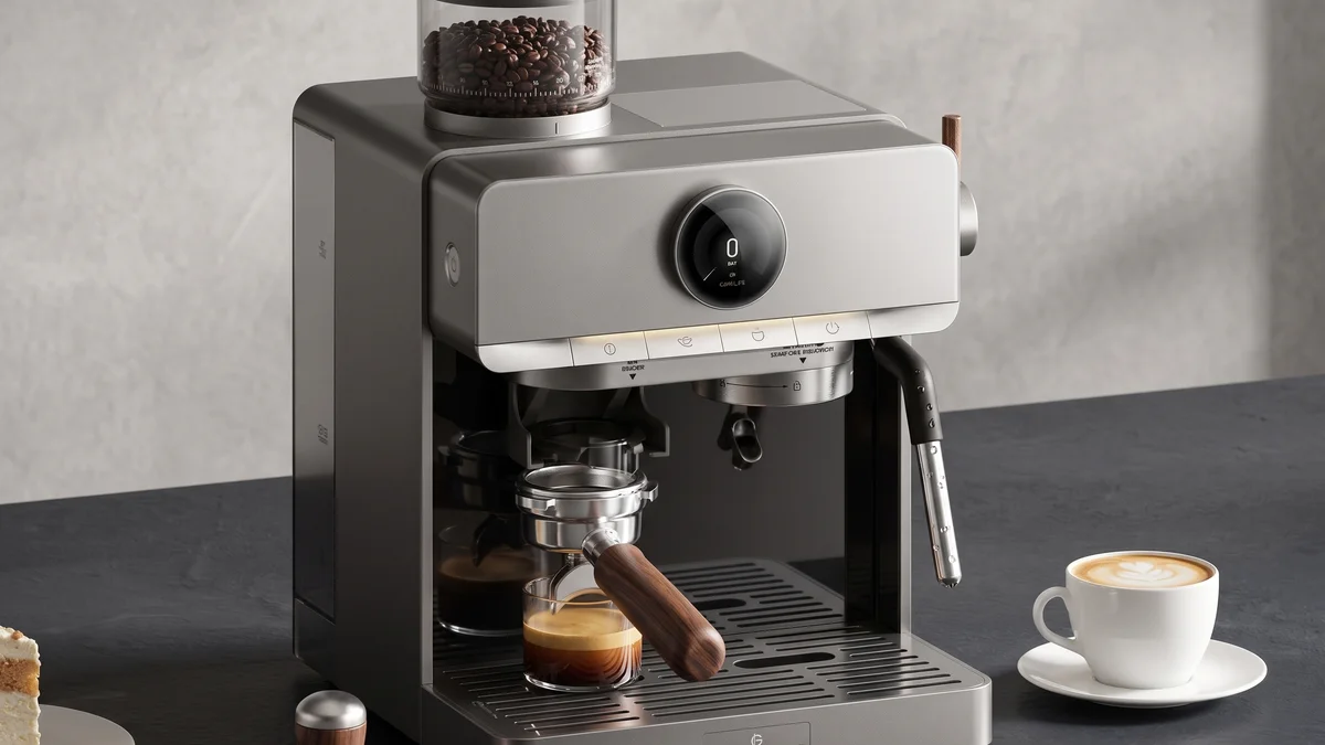 Xiaomi lança máquina de espresso que pesa o café sozinha e evita pó grudar no moedor